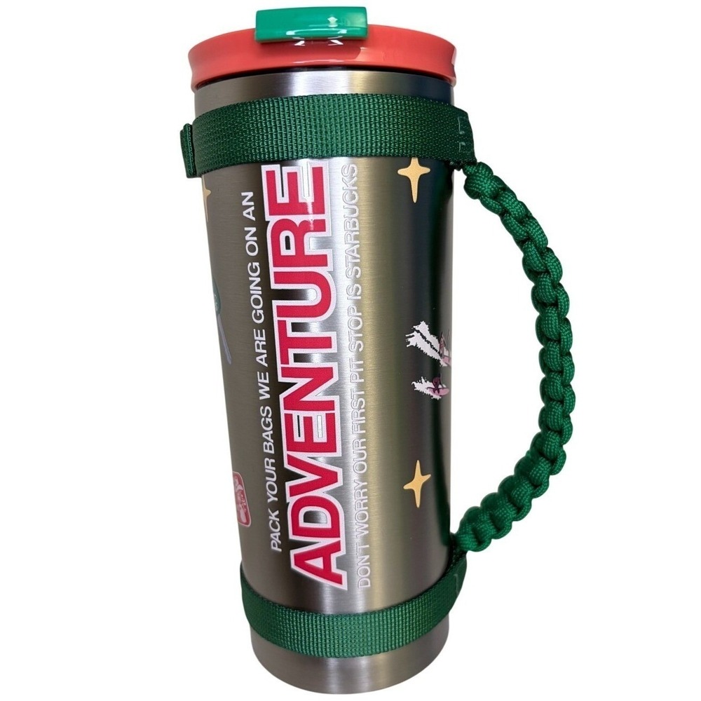 NWT Starbucks X Dandy Stainless ADVENTURE Limited Tumbler 20oz Paracord Cowgirl